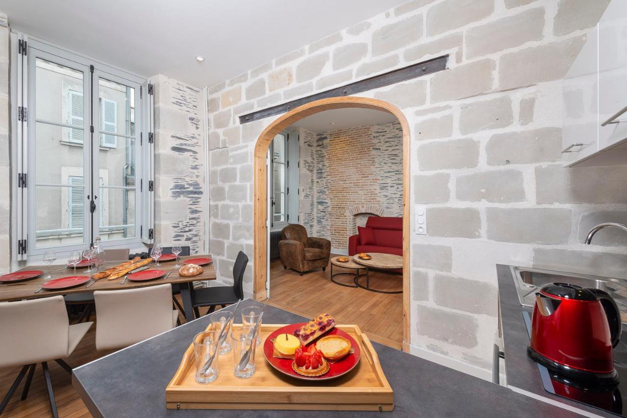 Ferienwohnung Hyper Centre 16 Rue Valdemaine Angers Zimmer foto