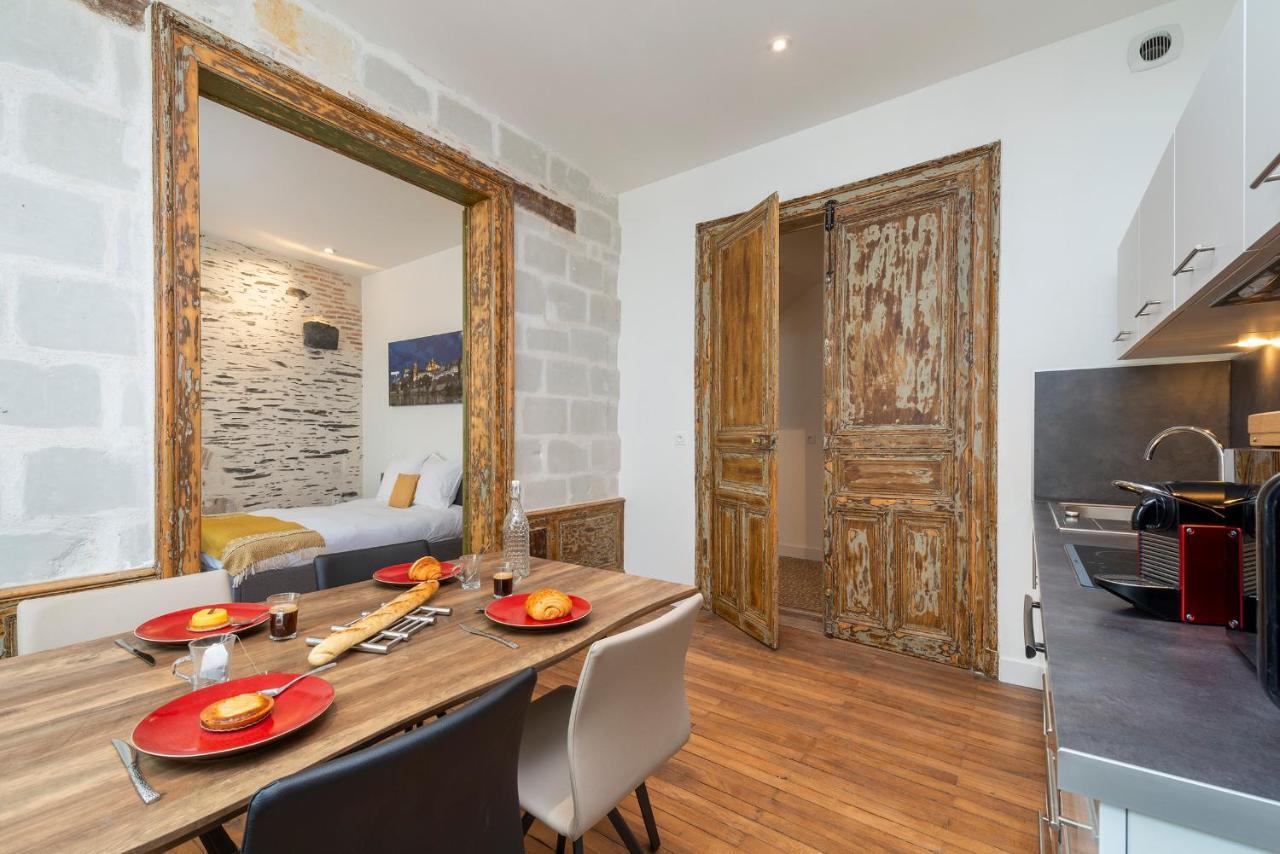 Ferienwohnung Hyper Centre 16 Rue Valdemaine Angers Exterior foto