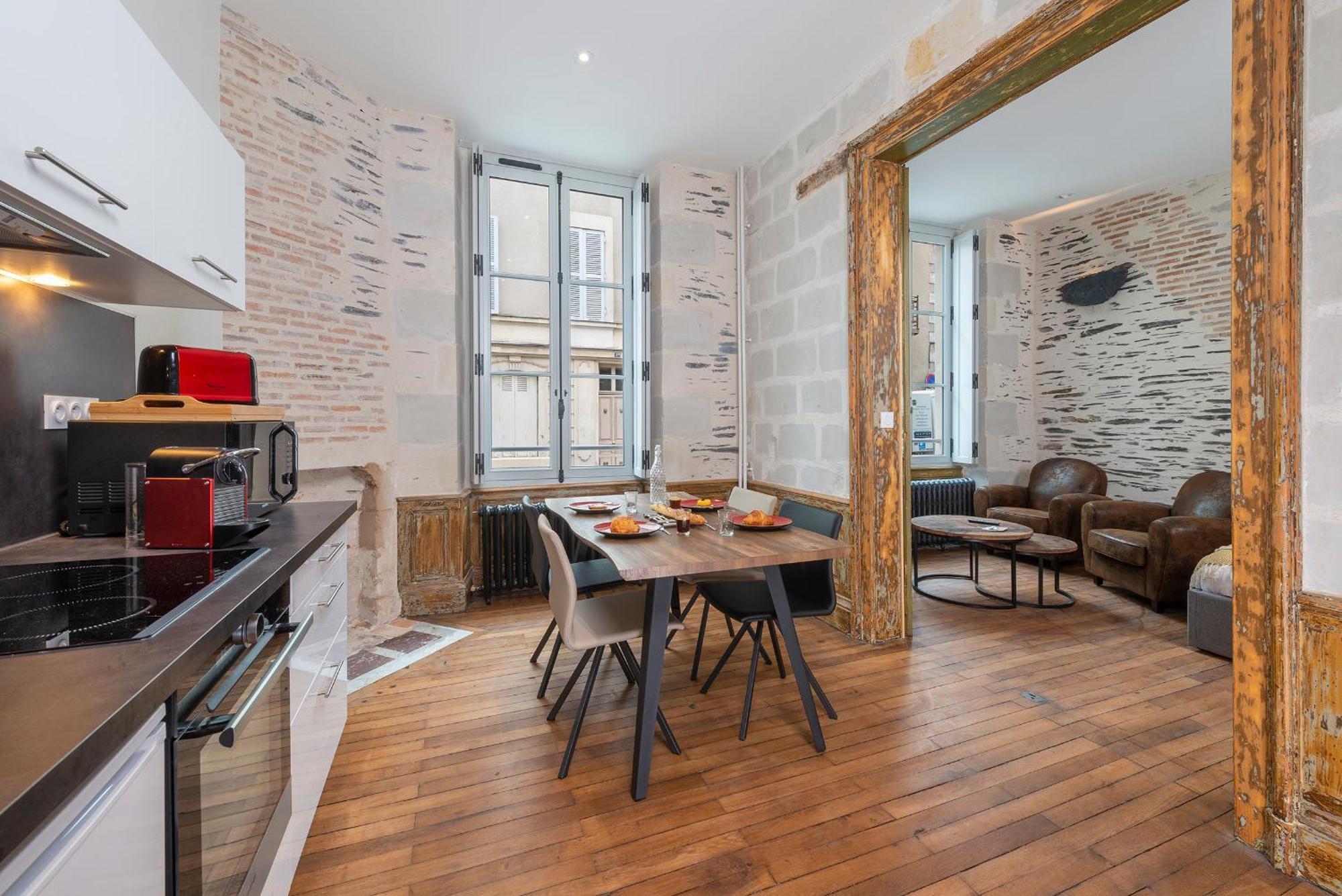 Ferienwohnung Hyper Centre 16 Rue Valdemaine Angers Zimmer foto